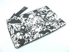 画像2: JIL SANDER GRAFFITI CLUTCH BAG【BLACK】 (2)