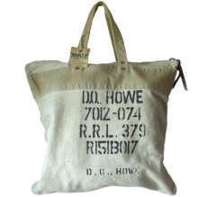 画像1: RRL CANVAS STENCIL 2WAY BAG (1)