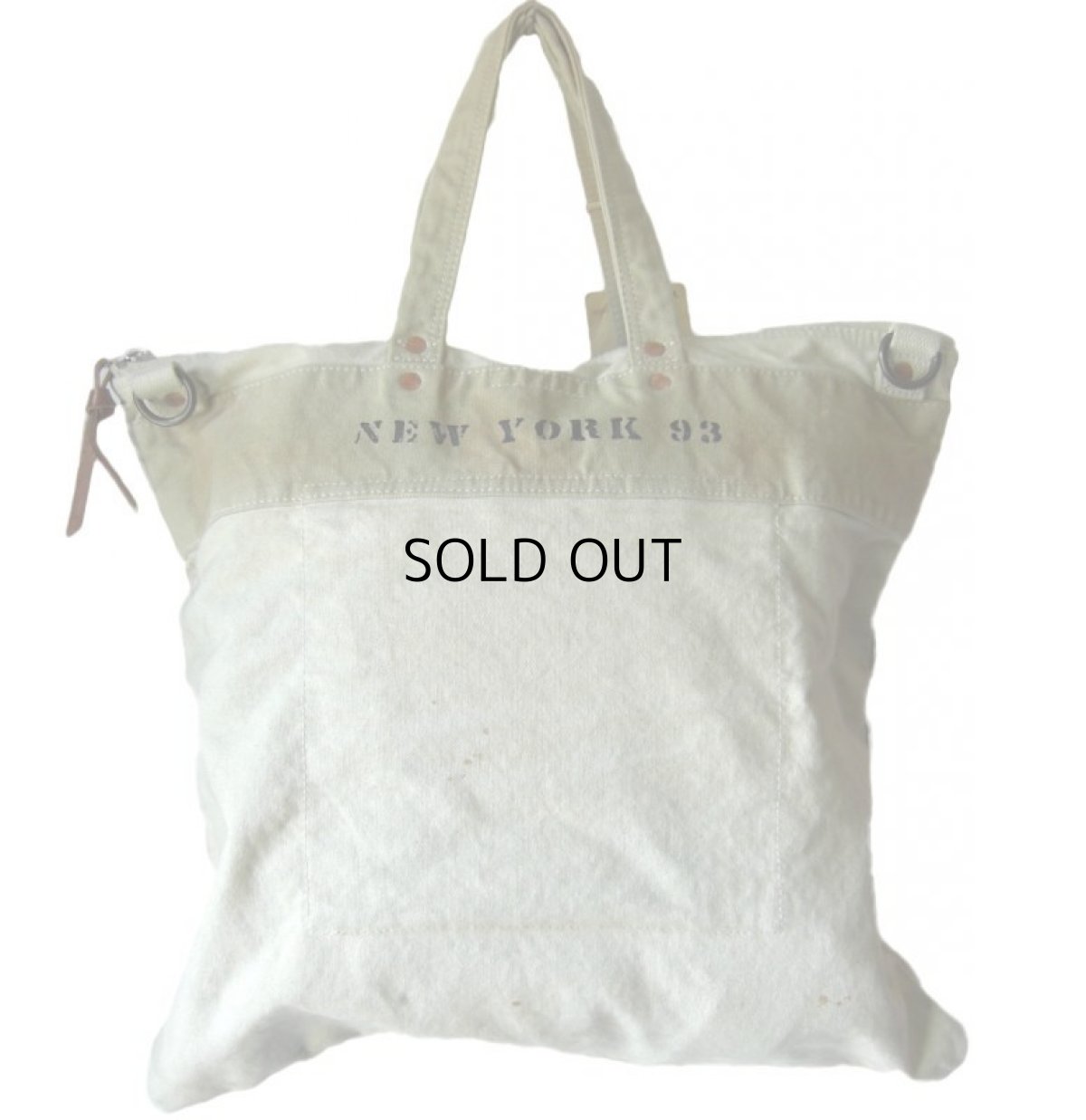 画像2: RRL CANVAS STENCIL 2WAY BAG (2)