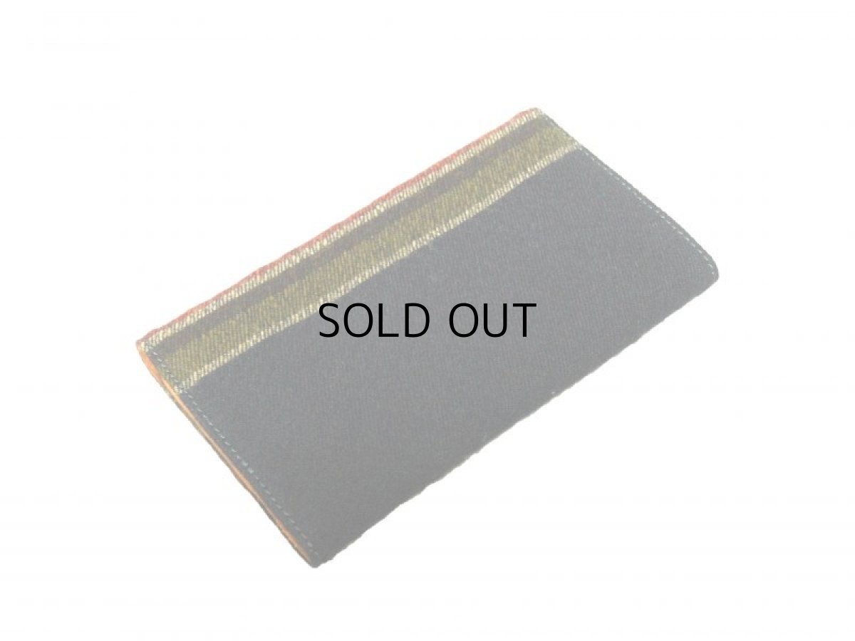 画像2: RRL STRIPE WOOL LEATHER WALLET (2)