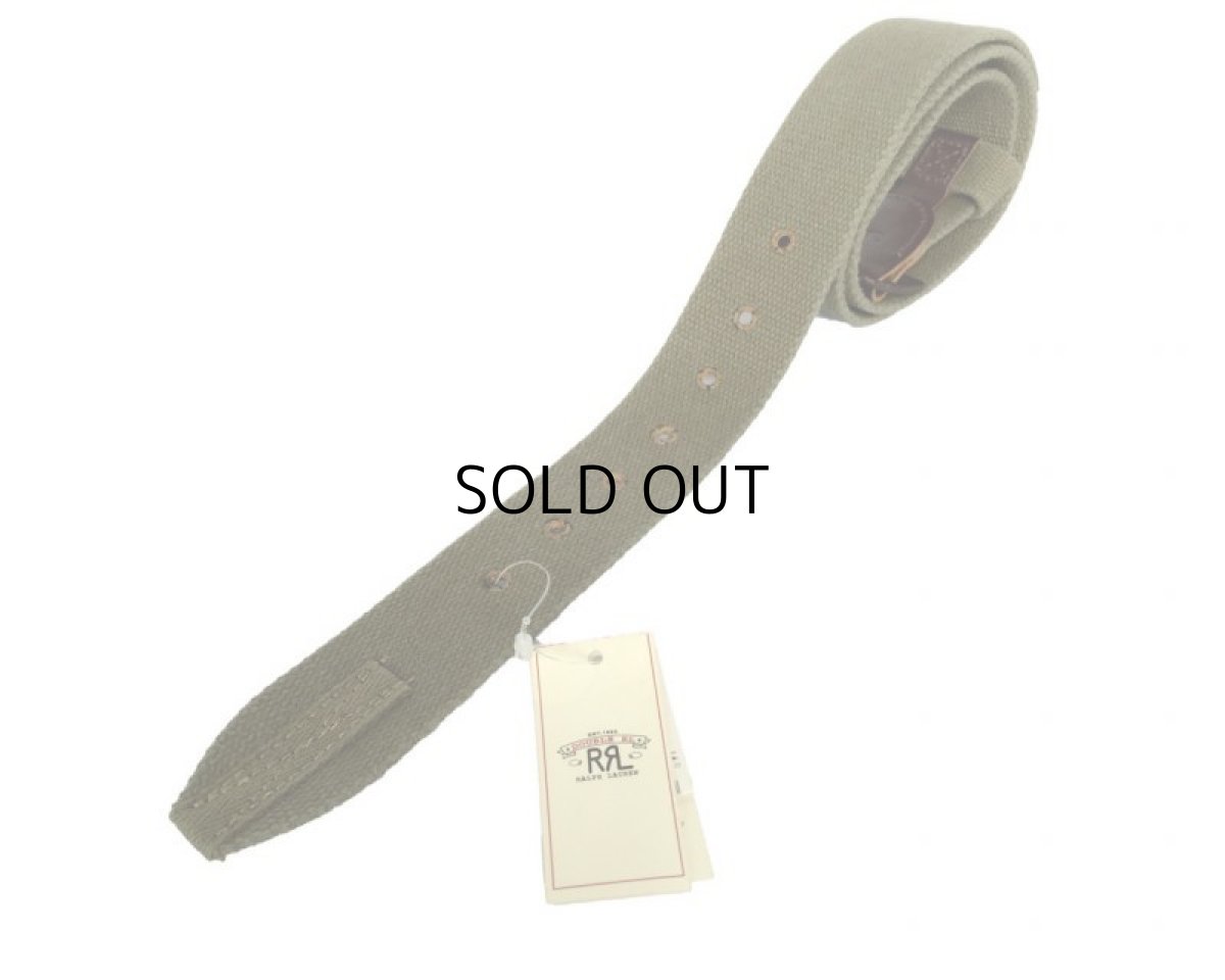 画像2: RRL ARMY BELT (2)