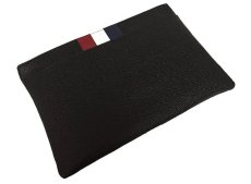 画像2: BLACK FLEECE TRICOLORE LEATHER CLUTCH BAG (2)