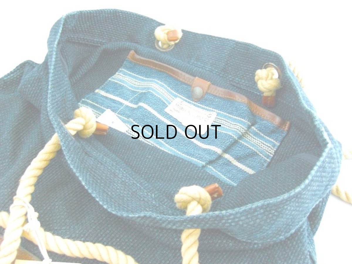 画像3: RRL INDIGO ROPE TOTE BAG (3)