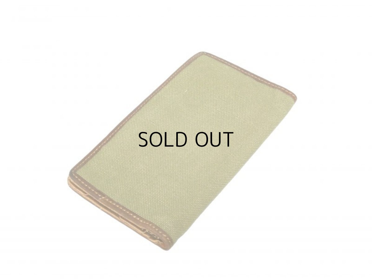 画像2: RRL CANVAS LEATHER WALLET (2)