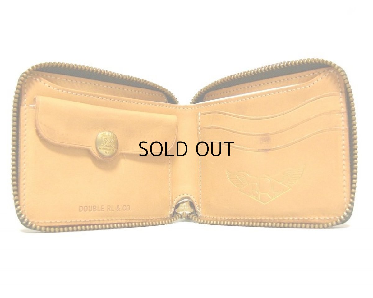 画像3: RRL LEATHER ZIP WALLET (3)