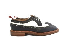 画像2: BLACK FLEECE 2TONE LONG WING TIP (2)