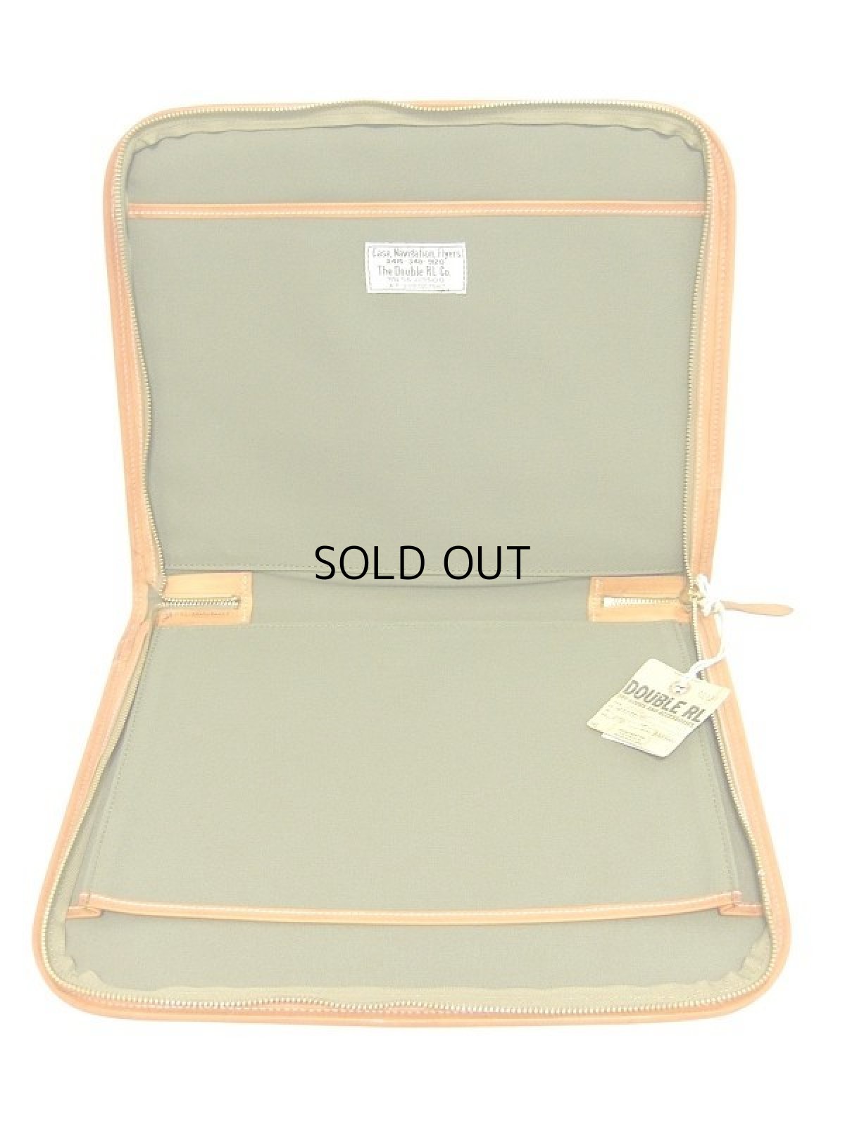画像3: RRL LEATHER DOCUMENT CASE (3)