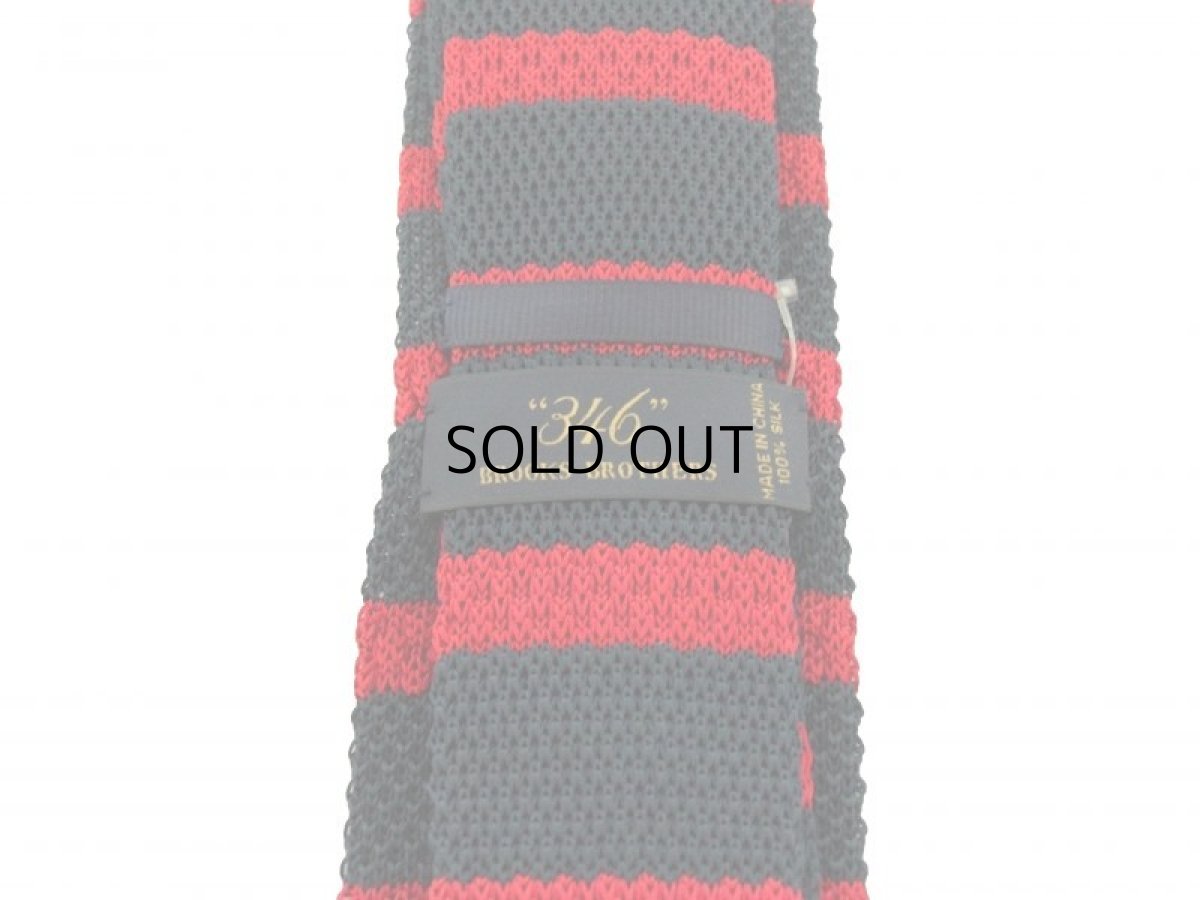 画像3: BROOKS BROTHERS BORDER KNIT TIEBROOKS (3)