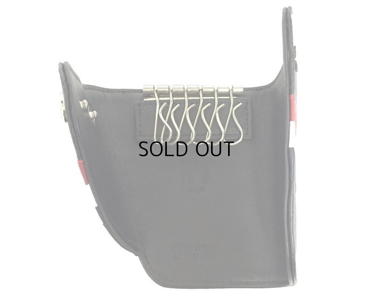 画像3: BLACK FLEECE TRICOLORE LEATHER  KEY CASE (3)