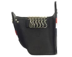 画像3: BLACK FLEECE TRICOLORE LEATHER  KEY CASE (3)