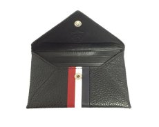 画像3: BLACK FLEECE TRICOLORE LEATHER CARD CASE (3)