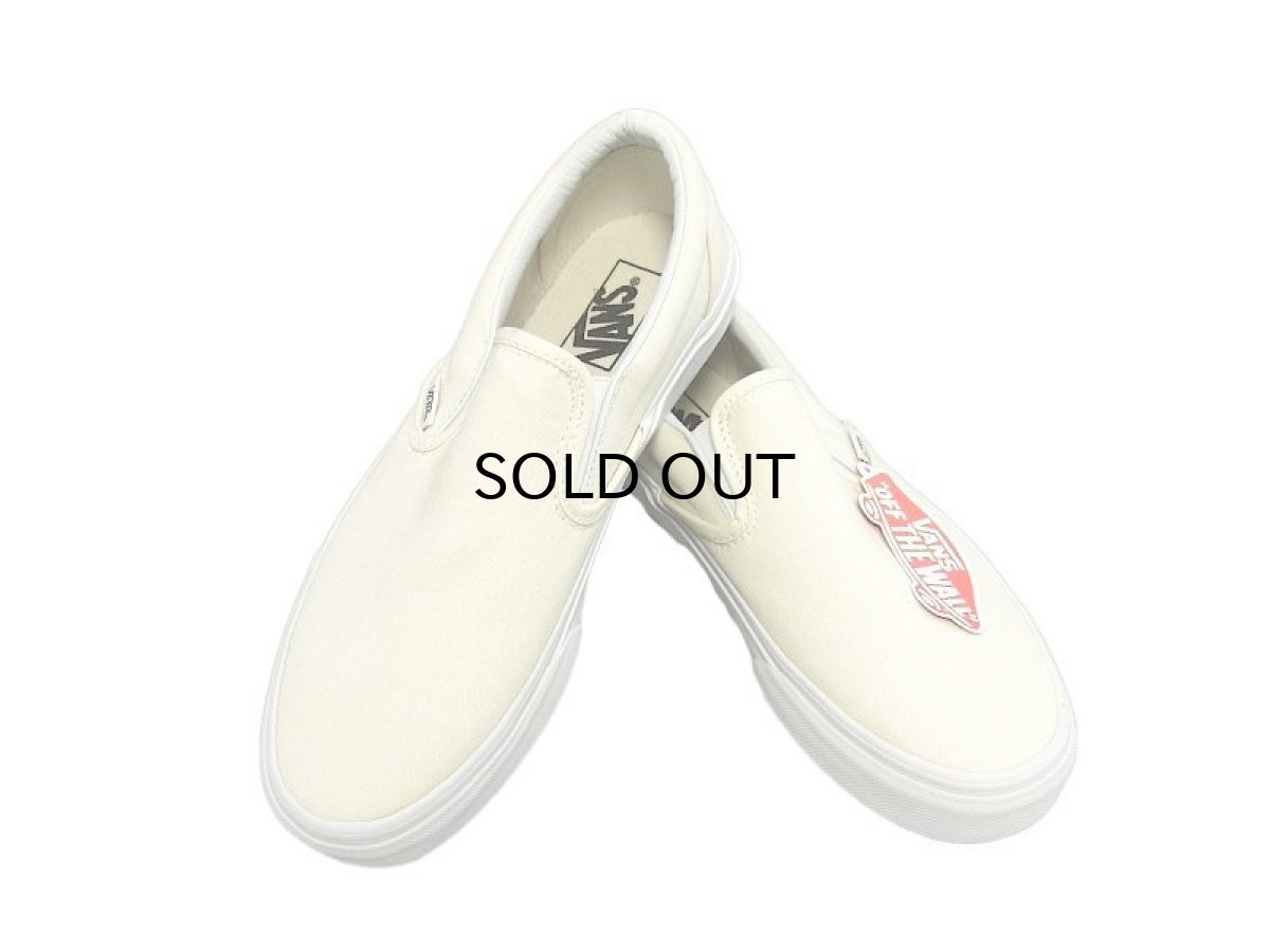 画像1: VANS CLASSIC SLIP ON【OFF WHITE】 (1)