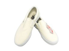 画像1: VANS CLASSIC SLIP ON【OFF WHITE】 (1)