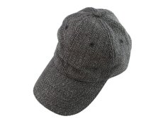 画像1: BROOKS BROTHERS BASEBALL TWEED WOOL CAPBROOKS (1)