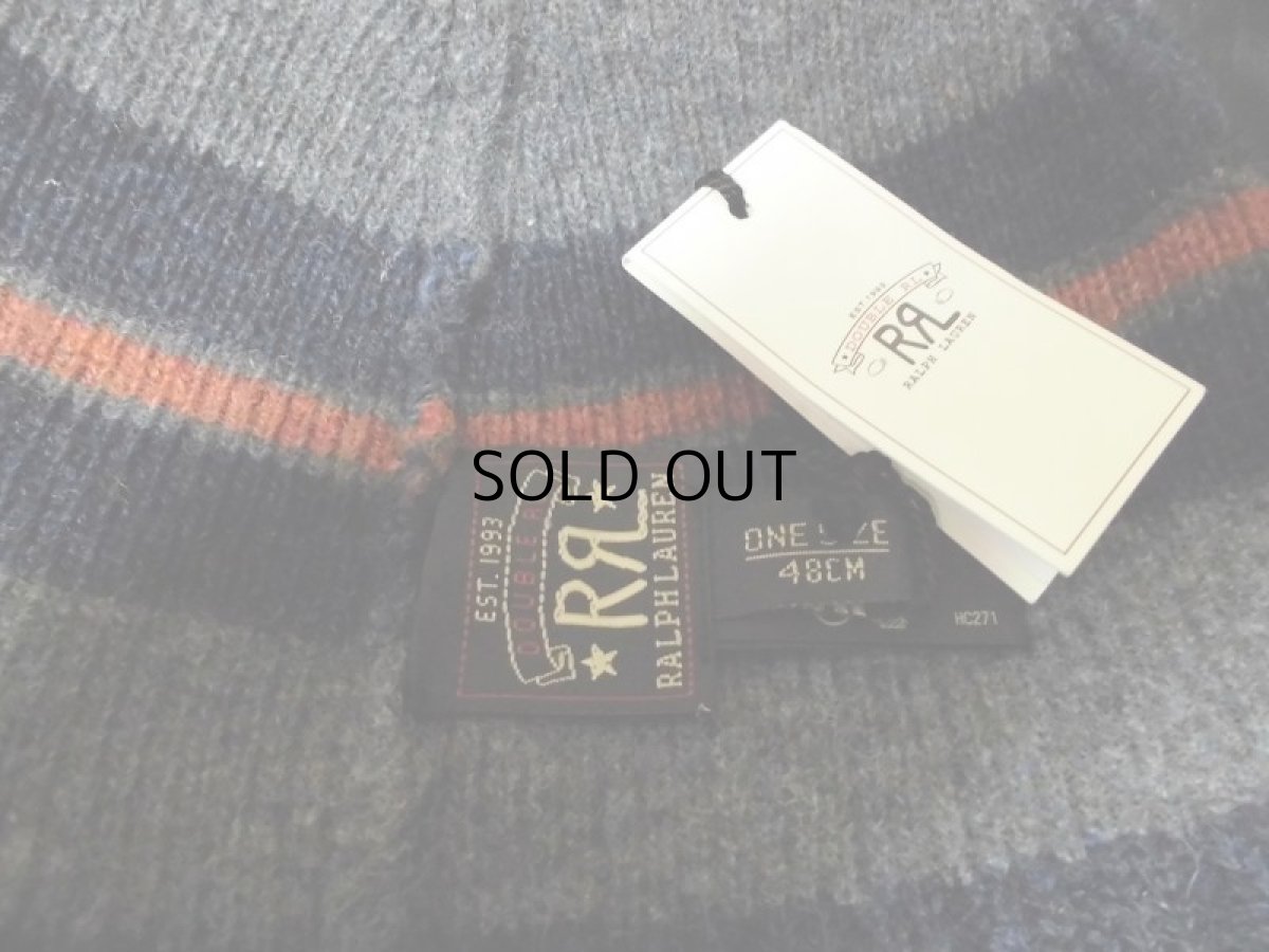 画像2: RRL NEP WOOL BORDER BEANIE (2)