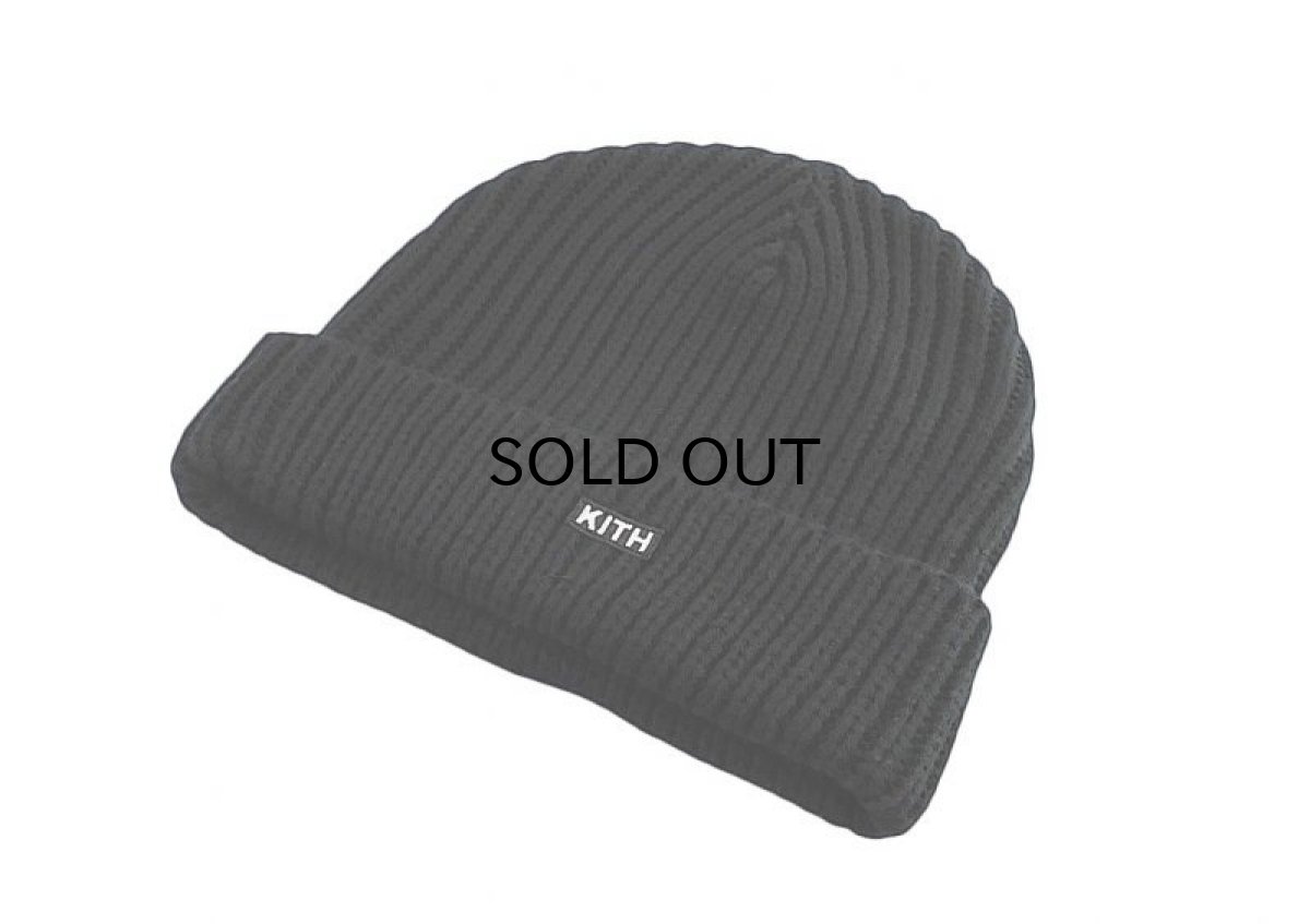 画像1: KITH NYC BOX LOGO BEANIE (1)