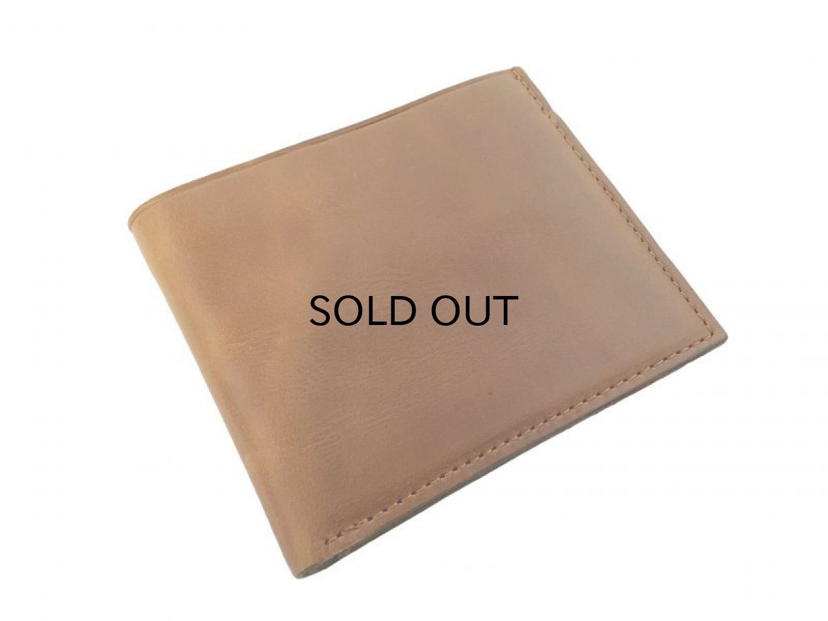 画像1: J.CREW LEATHER BI-FOLD WALLET (1)