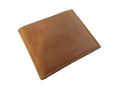 画像1: J.CREW LEATHER BI-FOLD WALLET (1)