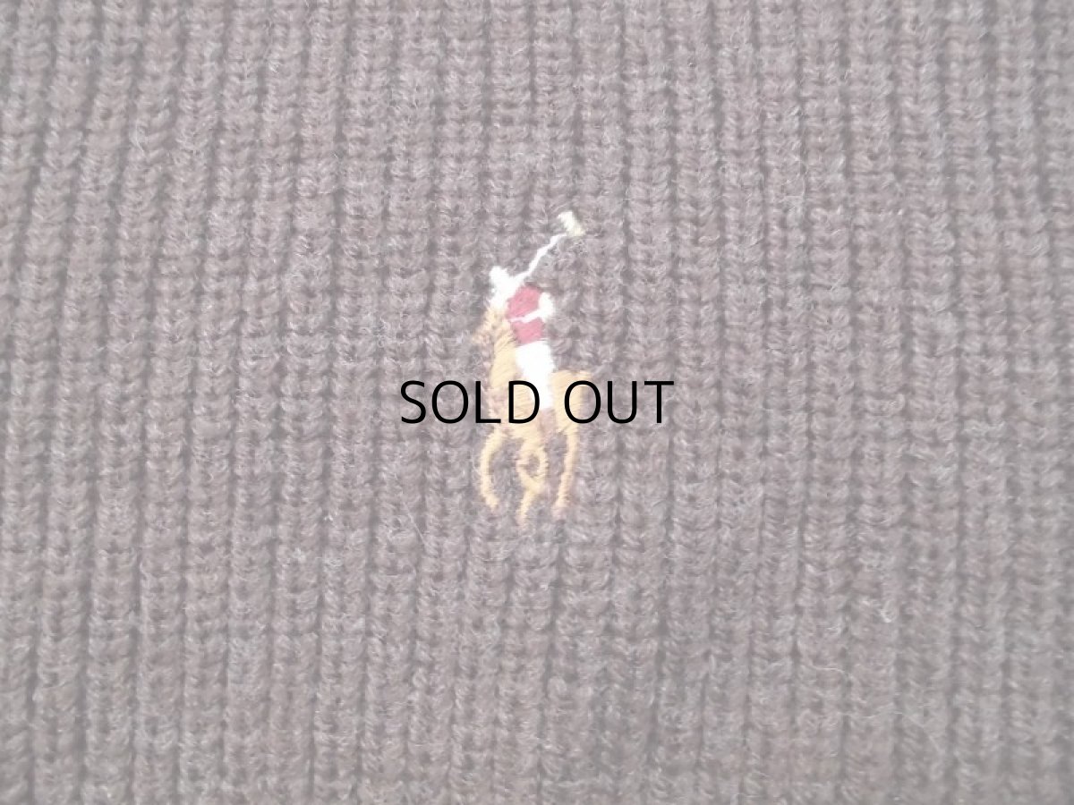 画像3: POLO RALPH LAUREN RIB KNIT MUFFLER (3)