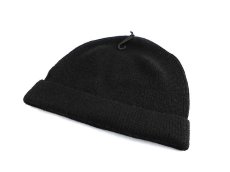 画像2: POLO RALPH LAUREN COLOR PONY BEANIE【BLACK】 (2)