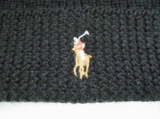 画像3: POLO RALPH LAUREN COLOR PONY BEANIE【BLACK】 (3)