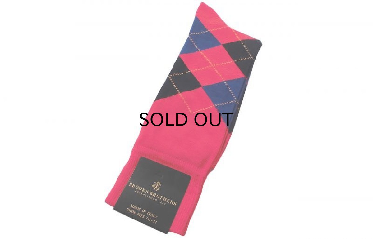 画像1: BROOKS BROTHERS ARGYLE SOCKSBROOKS (1)