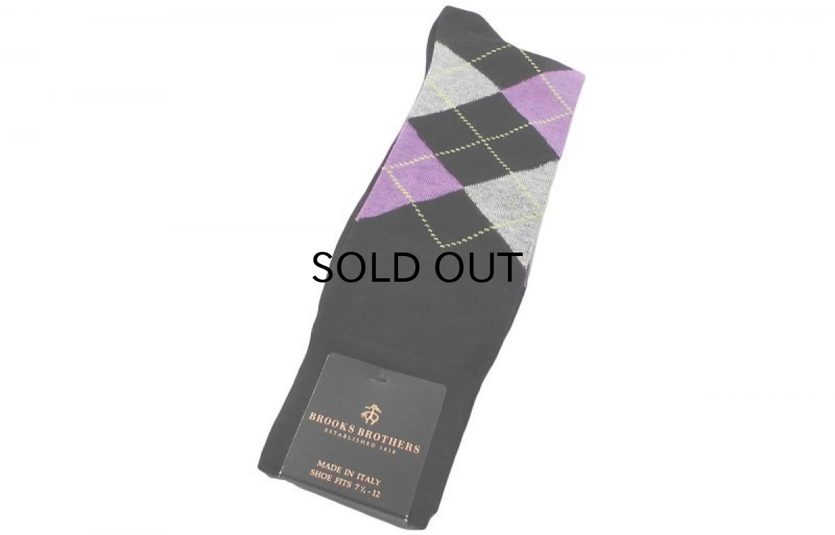 画像1: BROOKS BROTHERS ARGYLE SOCKSBROOKS (1)