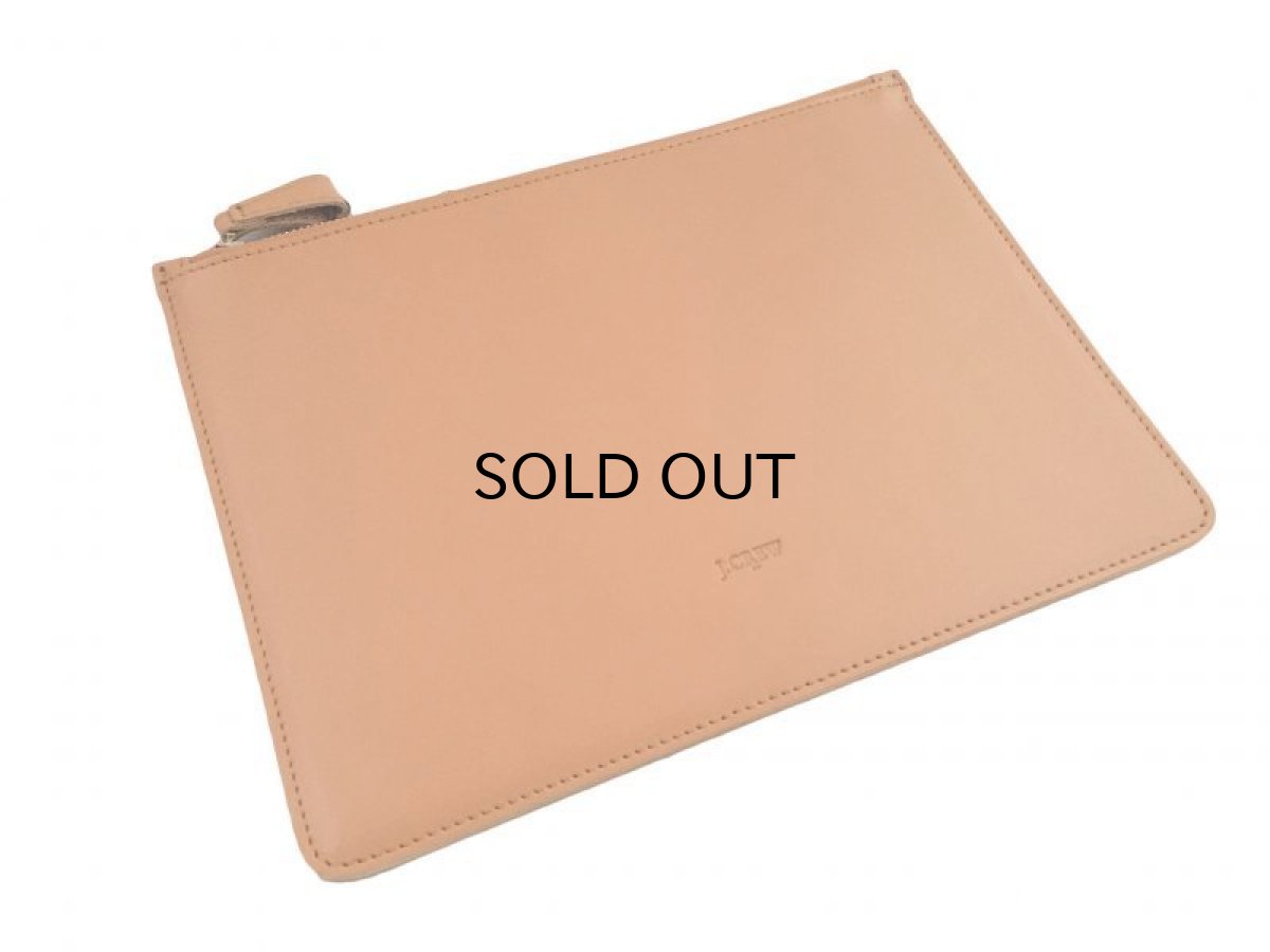 画像1: J.CREW LEATHER CLUTCH BAG (1)