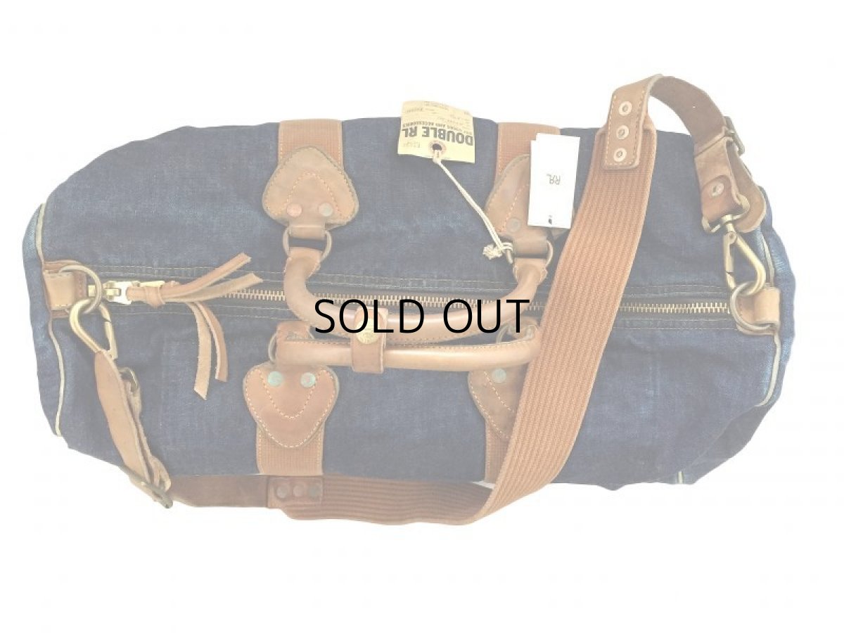 画像4: RRL DENIM DUFFEL BAG WINSTON (4)