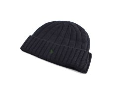 画像1: POLO RALPH LAUREN THICK RIB BEANIE (1)