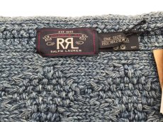 画像3: RRL INDIGO ARAN KNIT MUFFLER (3)