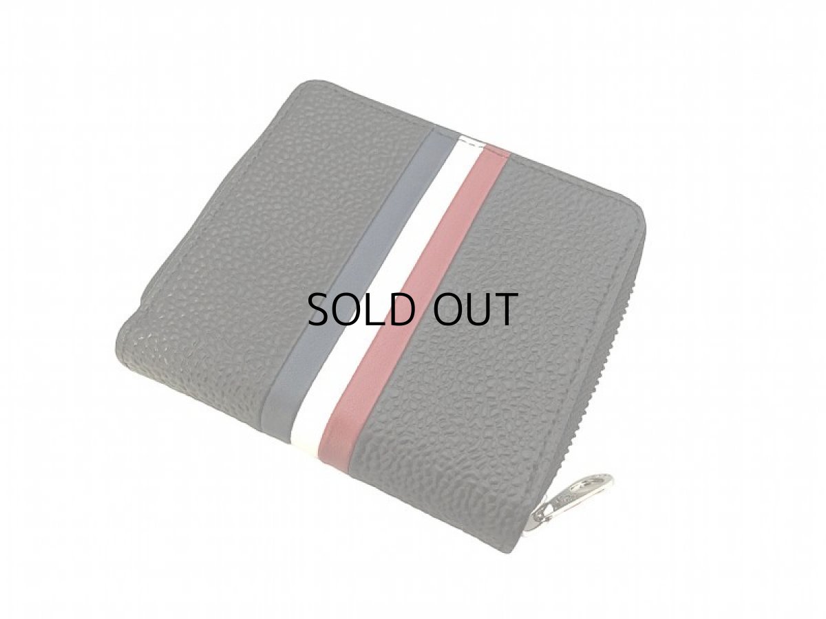 画像2: BLACK FLEECE TRICOLORE LEATHER ZIP AROUND WALLET (2)