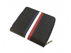 画像2: BLACK FLEECE TRICOLORE LEATHER ZIP AROUND WALLET (2)