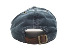 画像3: RRL LEATHER STRAPBACK BASEBALL CAP【NAVY】 (3)