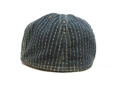 画像3: RRL SERVICE CAP【INDIGO STRIPE】 (3)