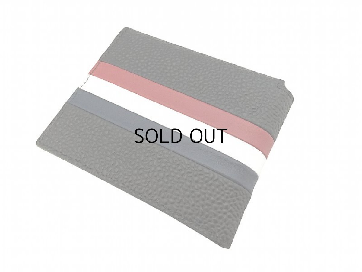 画像2: BLACK FLEECE TRICOLORE LEATHER TRI-FOLD WALLET (2)
