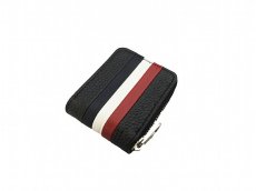 画像2: BLACK FLEECE TRICOLORE LEATHER ZIP AROUND COIN CASE (2)