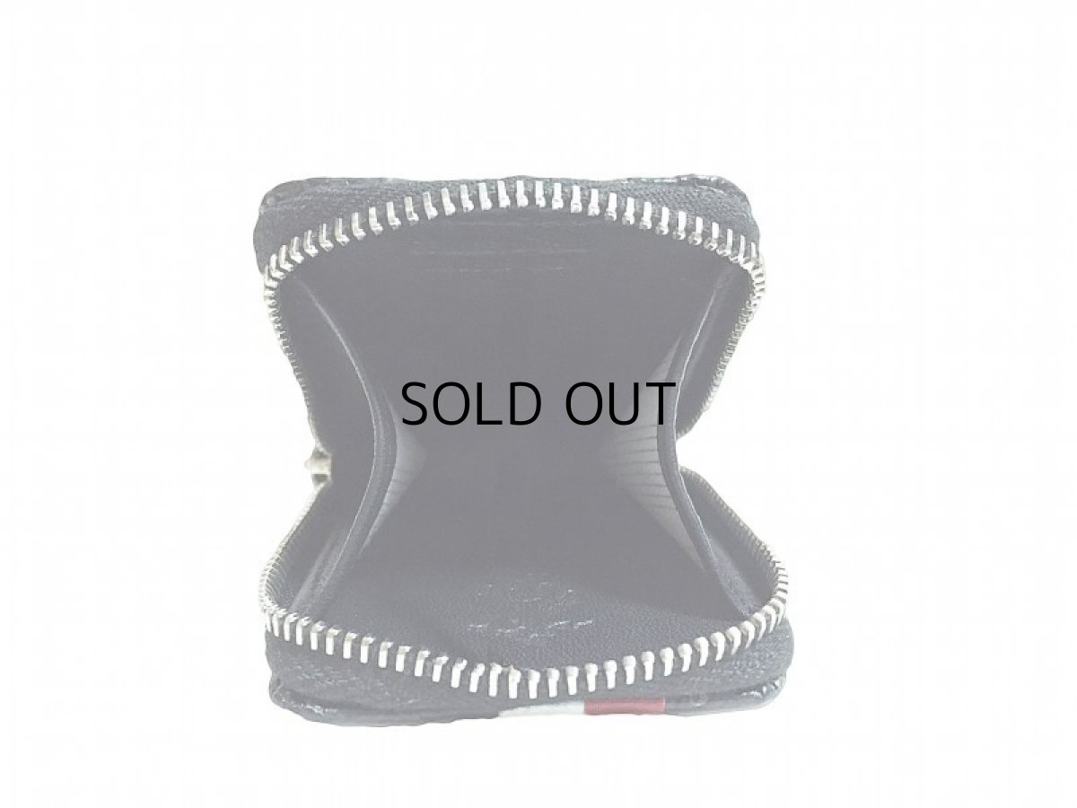 画像3: BLACK FLEECE TRICOLORE LEATHER ZIP AROUND COIN CASE (3)