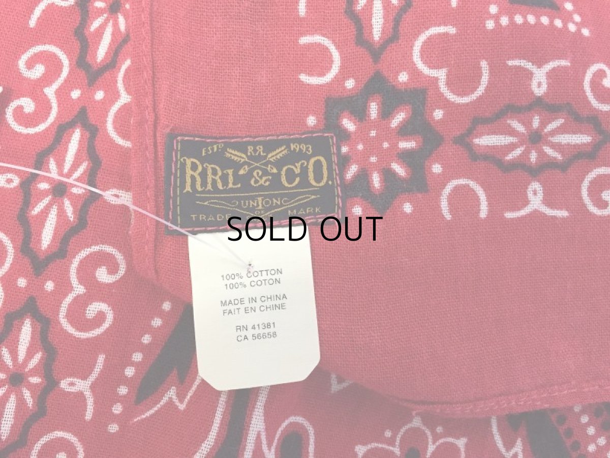 画像3: RRL BANDANNA STOLE (3)