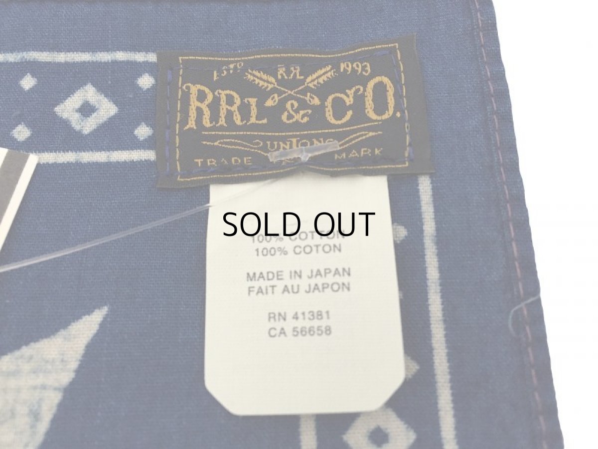 画像3: RRL INDIGO BANDANNA (3)