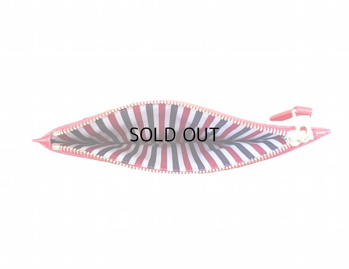 画像3: THOM BROWNE WHALE&TURTLE LEATHER POUCH (3)