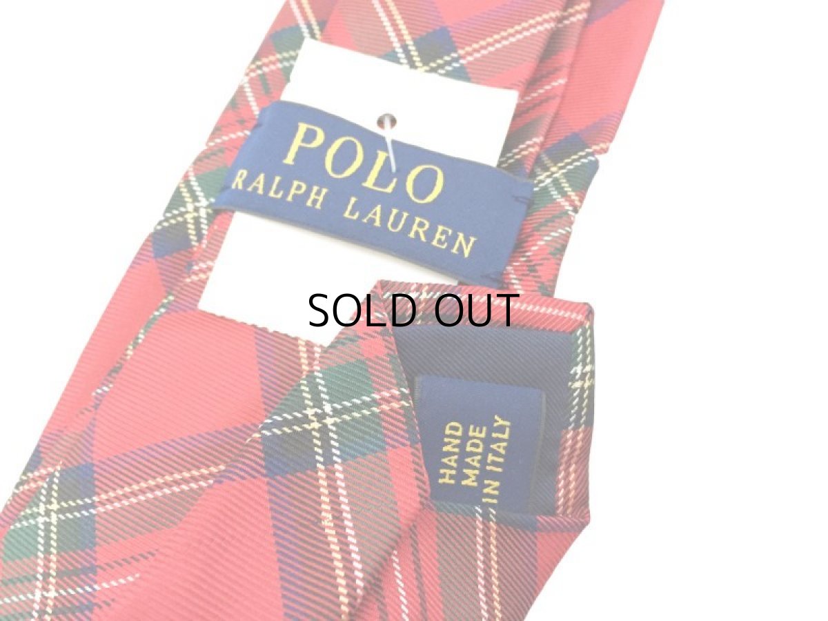 画像3: POLO RALPH LAUREN TARTAN CHECK TIE (3)