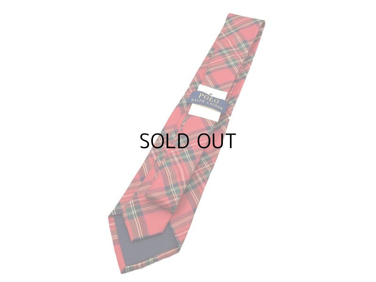 画像2: POLO RALPH LAUREN TARTAN CHECK TIE (2)