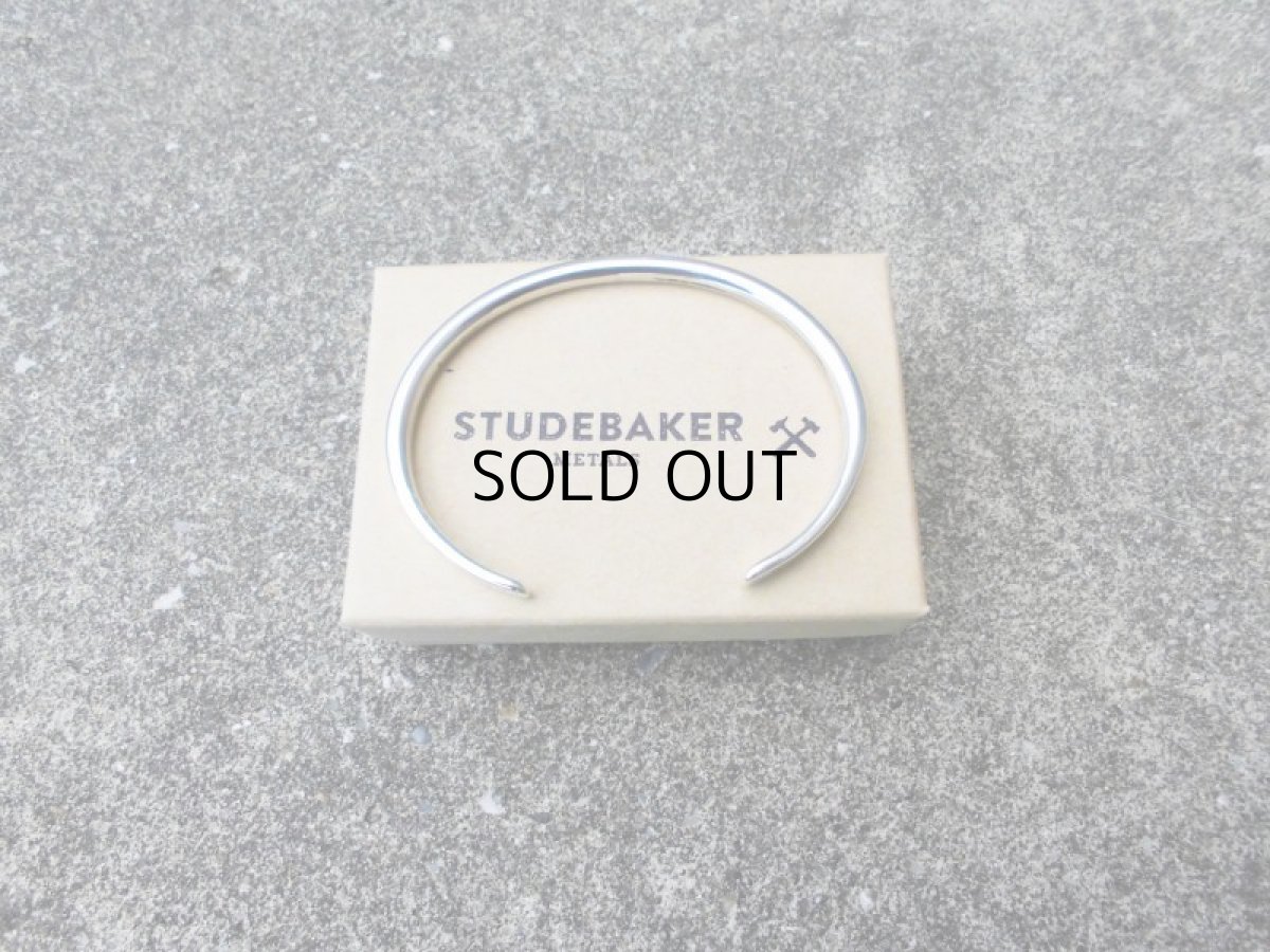 画像2: STUDEBAKER METALS PLAIN CAFF BANGLE (2)