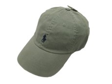 画像1: POLO RALPH LAUREN BASEBALL CAP【KHAKI/NAVY】 (1)