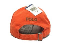 画像3: POLO RALPH LAUREN BASEBALL CAP【ORANGE/KHAKI】 (3)