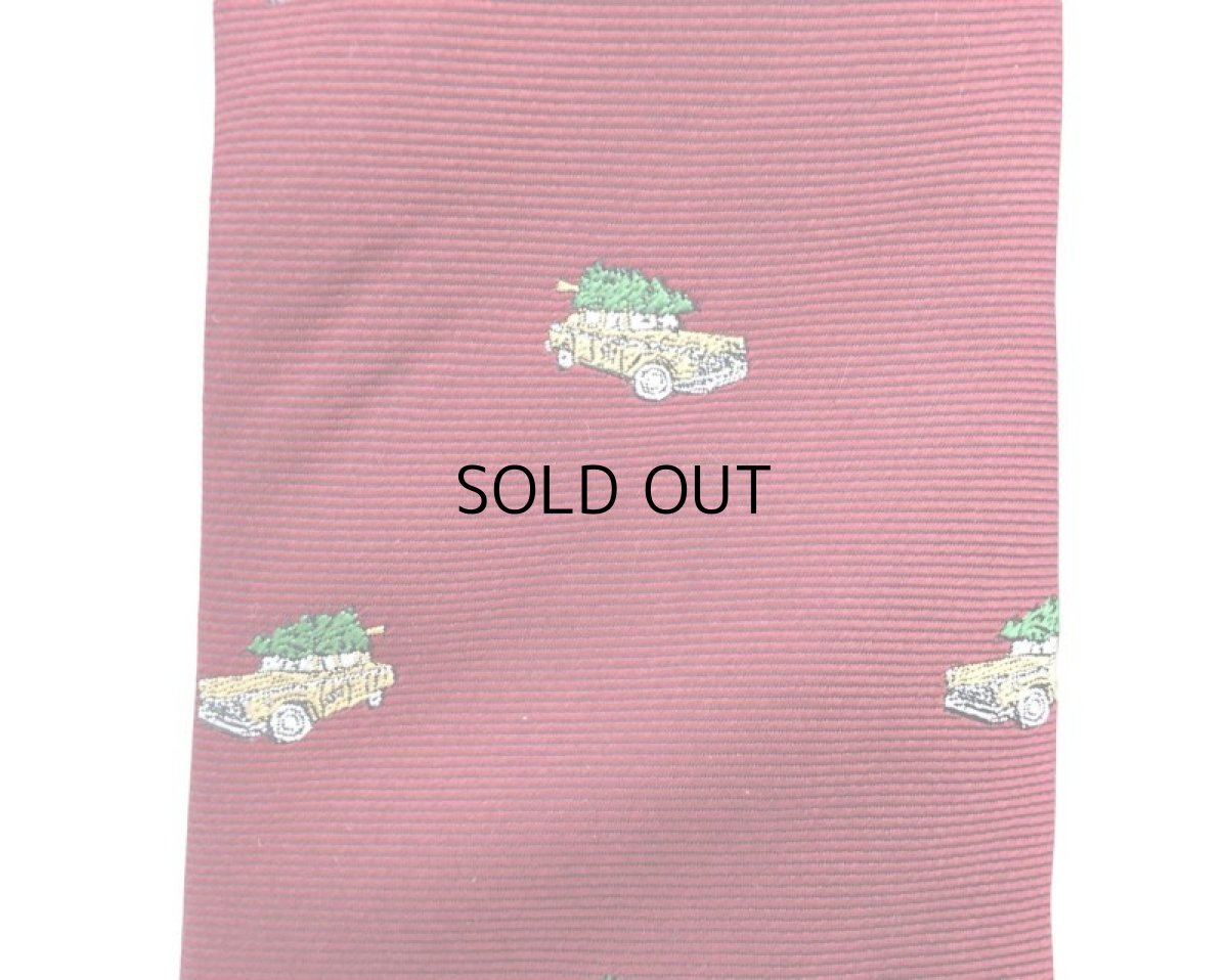 画像3: J.CREW TREE CAR SILK TIE (3)