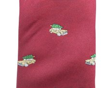 画像3: J.CREW TREE CAR SILK TIE (3)