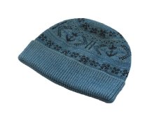 画像2: RRL INDIGO COTTON BEANIE (2)