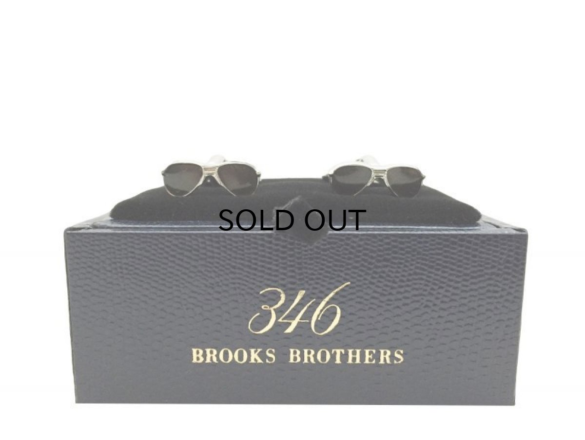 画像1: BROOKS BROTHERS TEARDROP SUNGLASSES CUFFS (1)